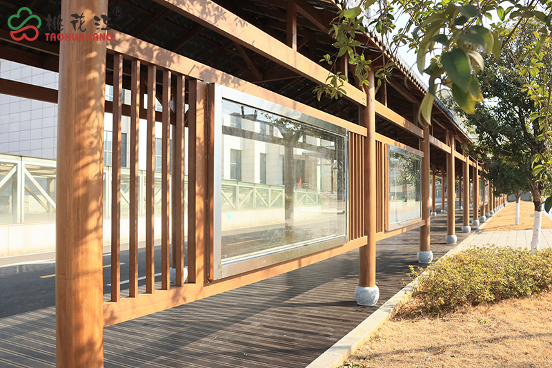 竹裝配式文化連廊 竹裝配式文化連廊
