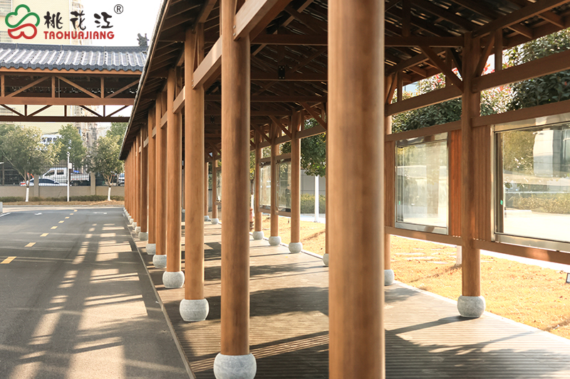 竹裝配式文化連廊 竹裝配式文化連廊