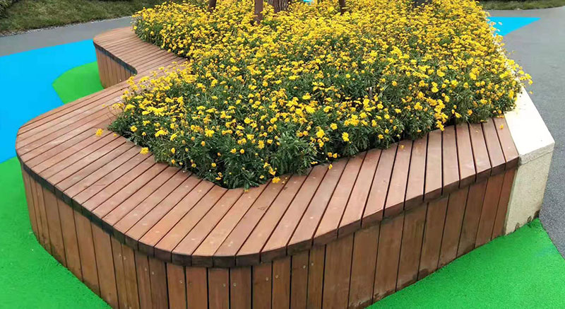 竹木圍樹椅，圍樹凳